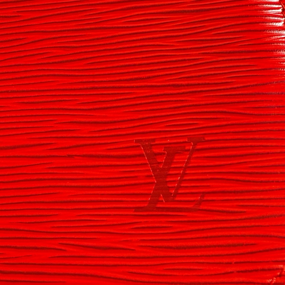 Louis Vuitton Red Epi Coin Pouch - Picture 6 of 6